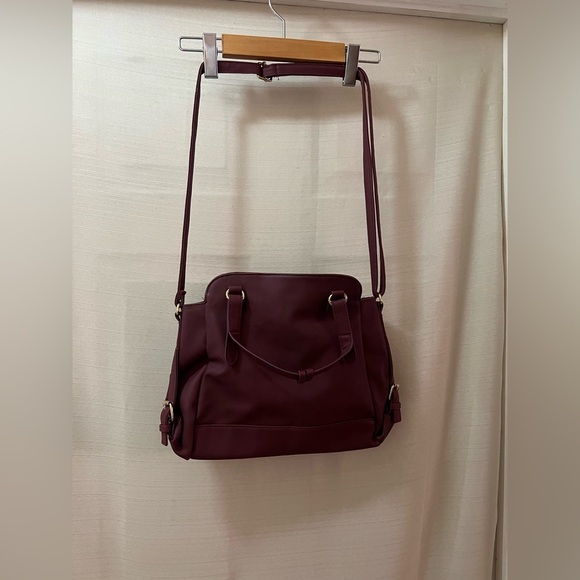 🔵 Rampage Purple with Gold Accents Shoulder Bag - Picture 6 of 7